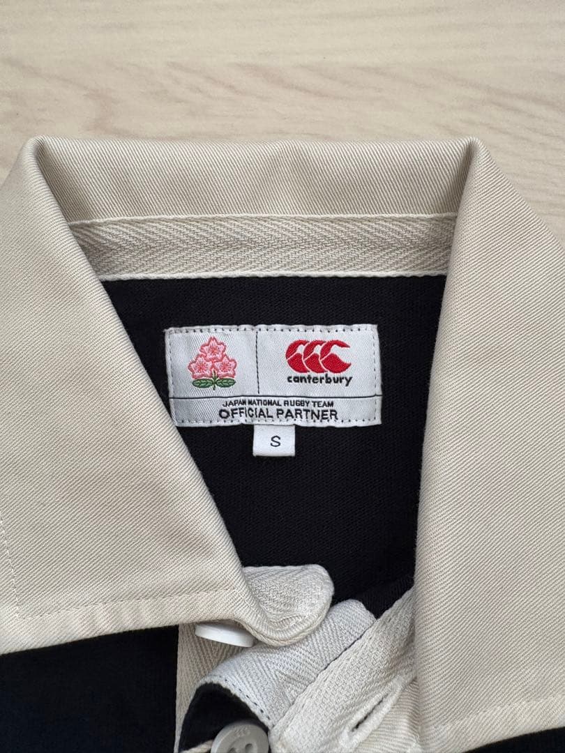 ラグビージャージ　ジャパンクラシックコレクション　Sサイズ　ネイビー