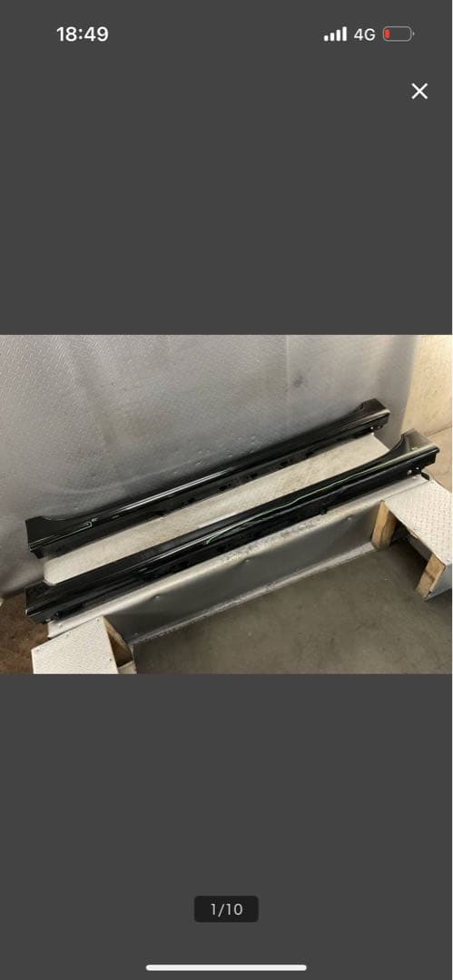 30プリウスモデリスタサイドステップ