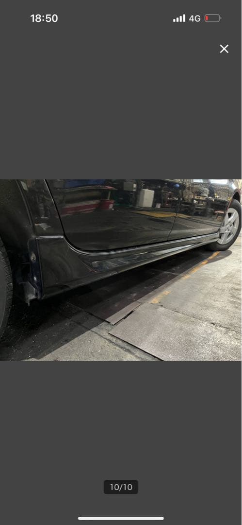 30プリウスモデリスタサイドステップ