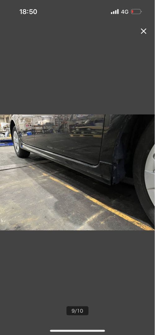 30プリウスモデリスタサイドステップ