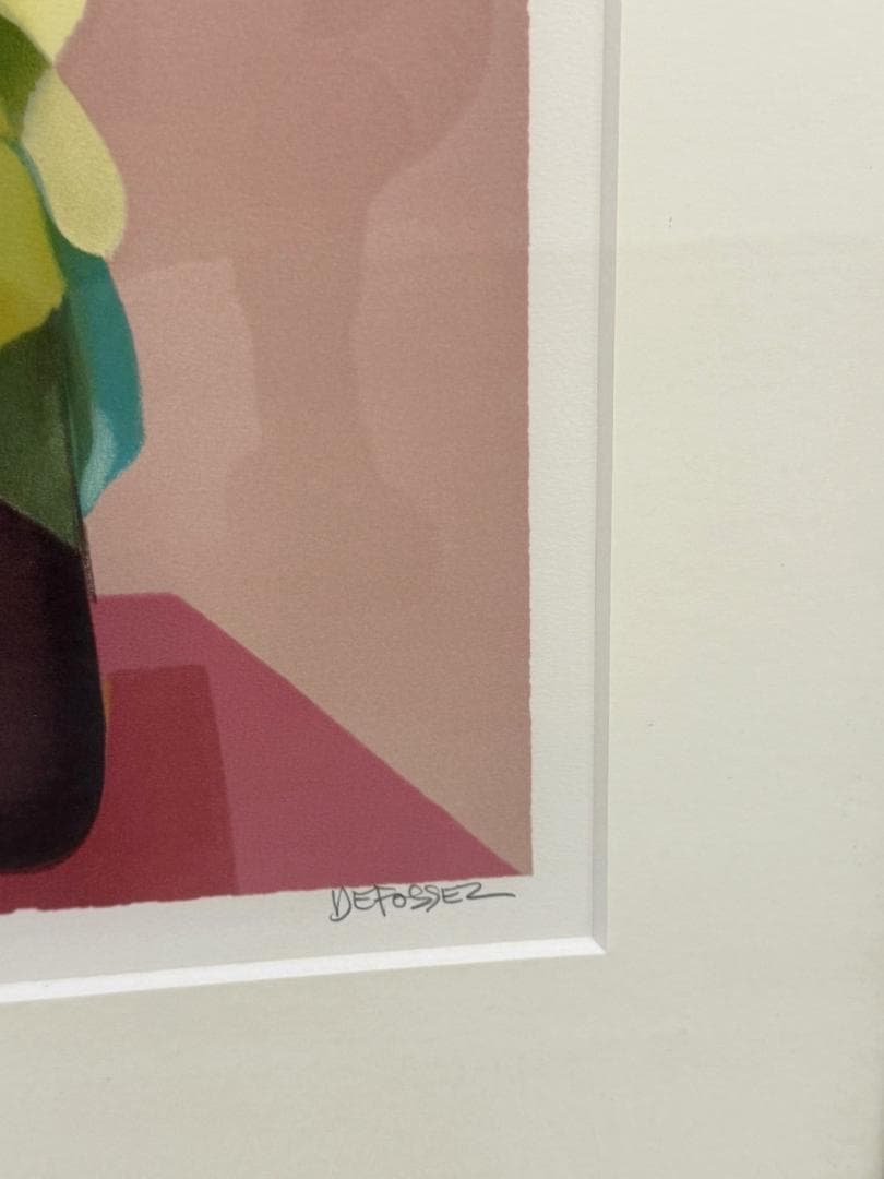 光と色彩の魔術師　アルフレッド・デフォセ　リトグラフ