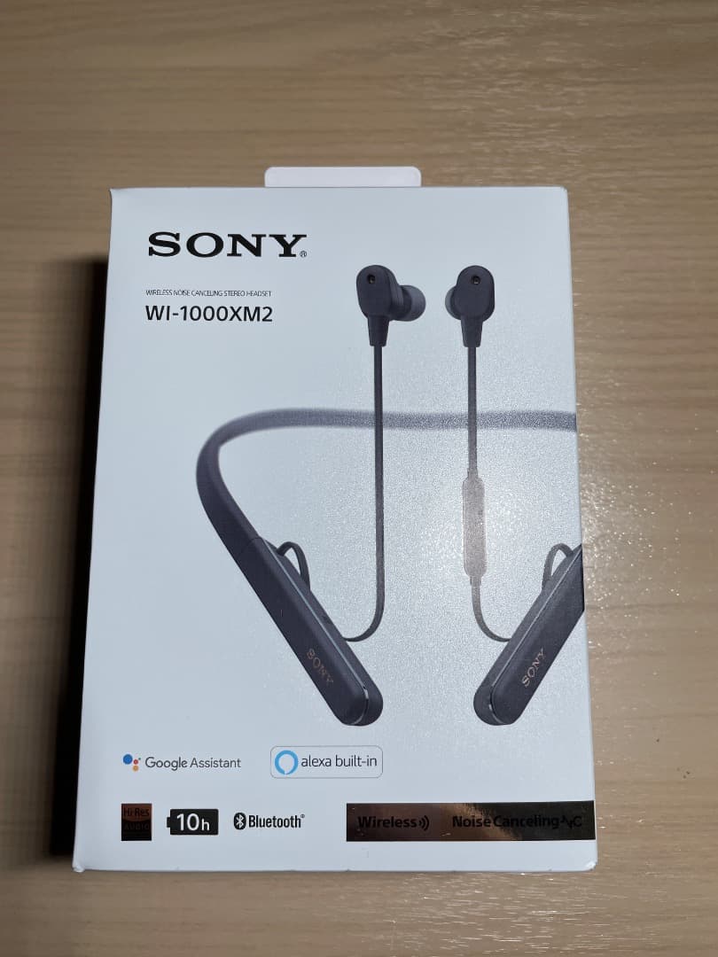 SONY WI-1000XM2 ワイヤレスイヤホン