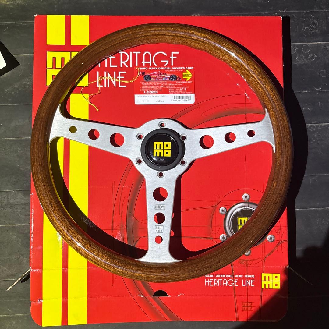 momo INDY ヘリテージライン マホガニーウッド　35Φ