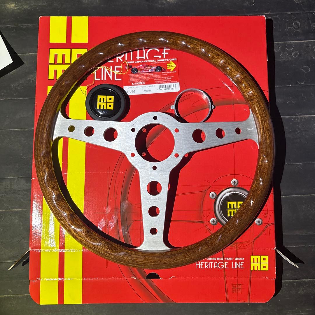 momo INDY ヘリテージライン マホガニーウッド　35Φ