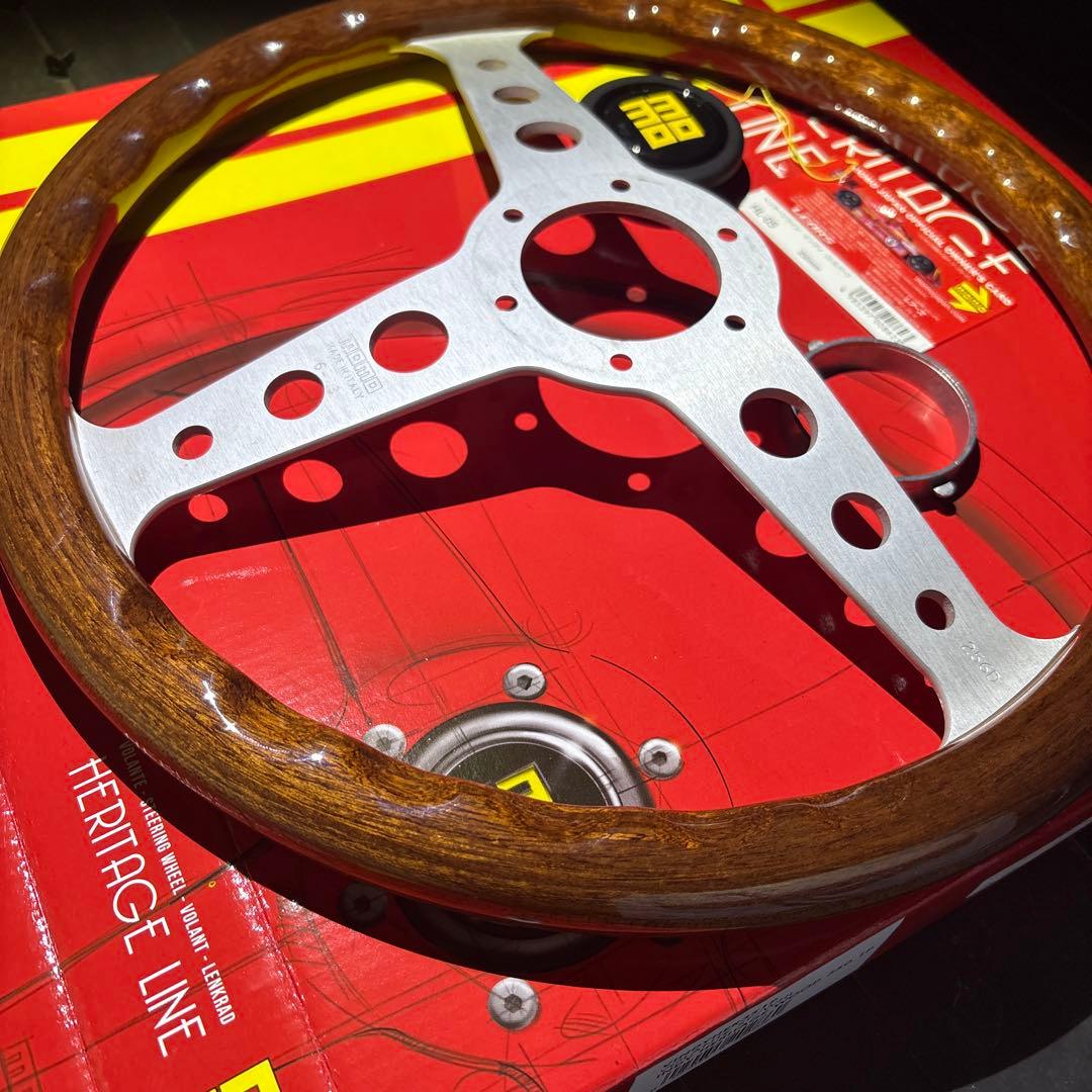 momo INDY ヘリテージライン マホガニーウッド　35Φ