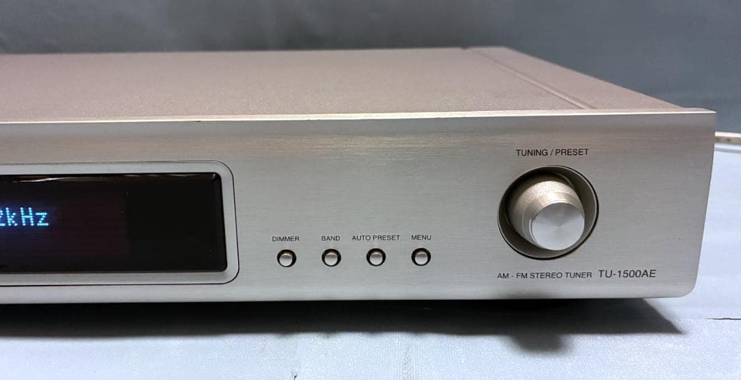 【動作OK！！ 】AM/FMラジオチューナー　Denon　TU-1500AE
