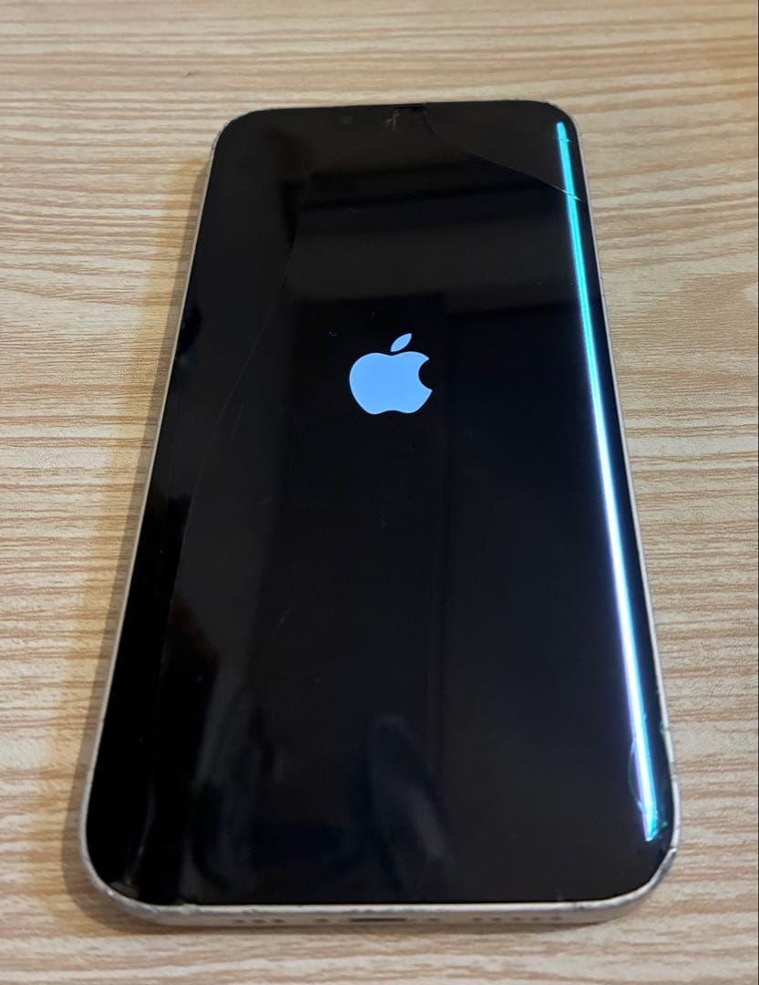 iPhone13 128GB 画面割れ 背面割れ有 カメラFaceID可