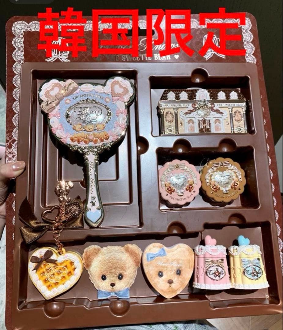 フラワーノーズ　スウィーティーベアコレクション　韓国限定セット