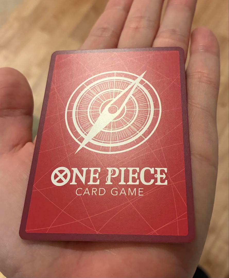 ワンピースカード　ルフィ 2nd ANNIVERSARY リーダーパラレル