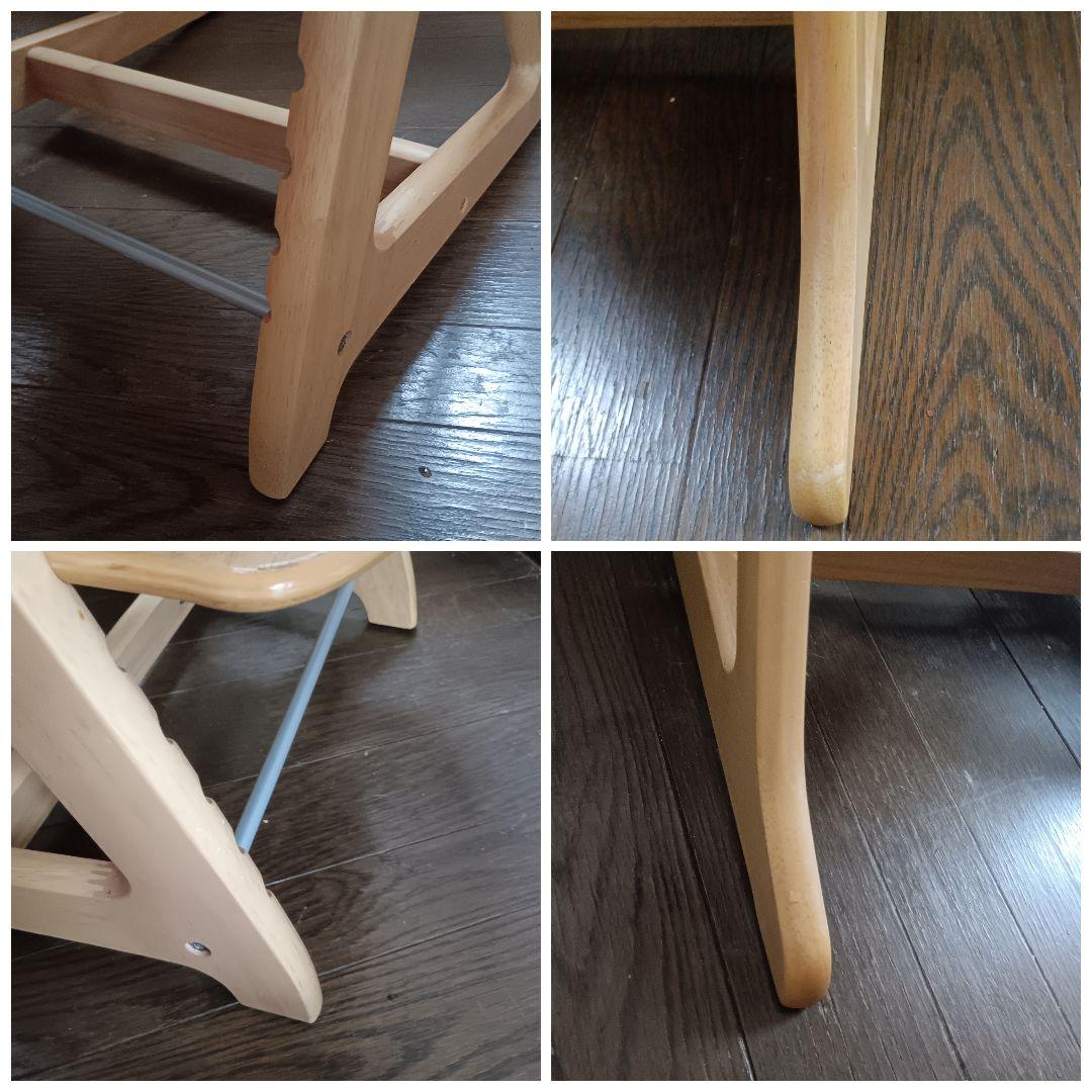 美品✦大和屋　すくすくチェアプラス　テーブル＆ガード付