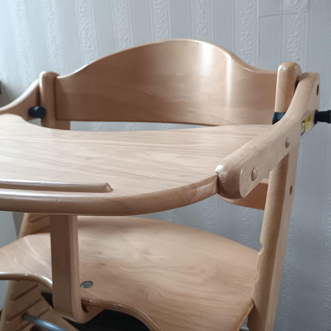 美品✦大和屋　すくすくチェアプラス　テーブル＆ガード付