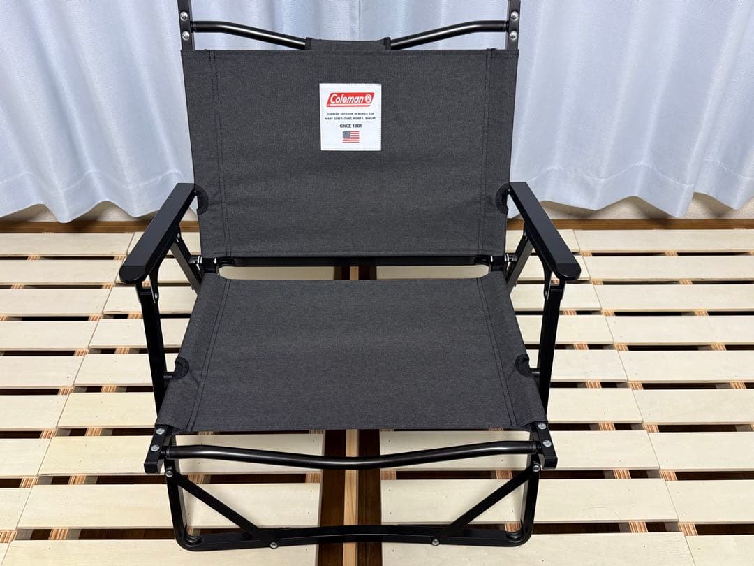 コールマン　ファイヤーサイドフォールディングチェア(ヘザーブラック) 2脚セット