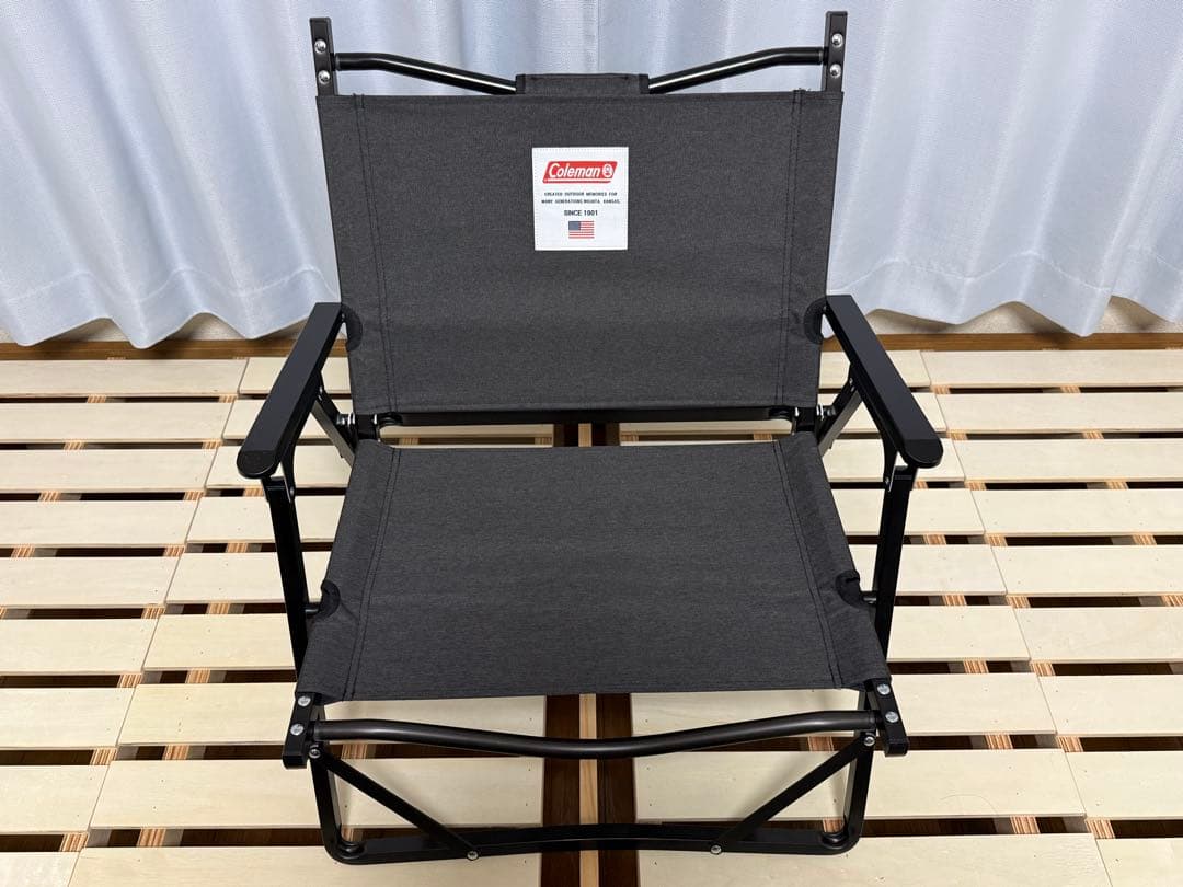 コールマン　ファイヤーサイドフォールディングチェア(ヘザーブラック) 2脚セット