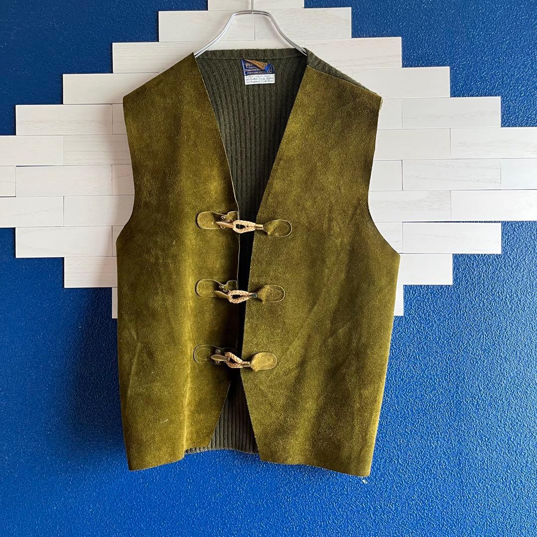 PENDLETON ビンテージ スウェードベスト