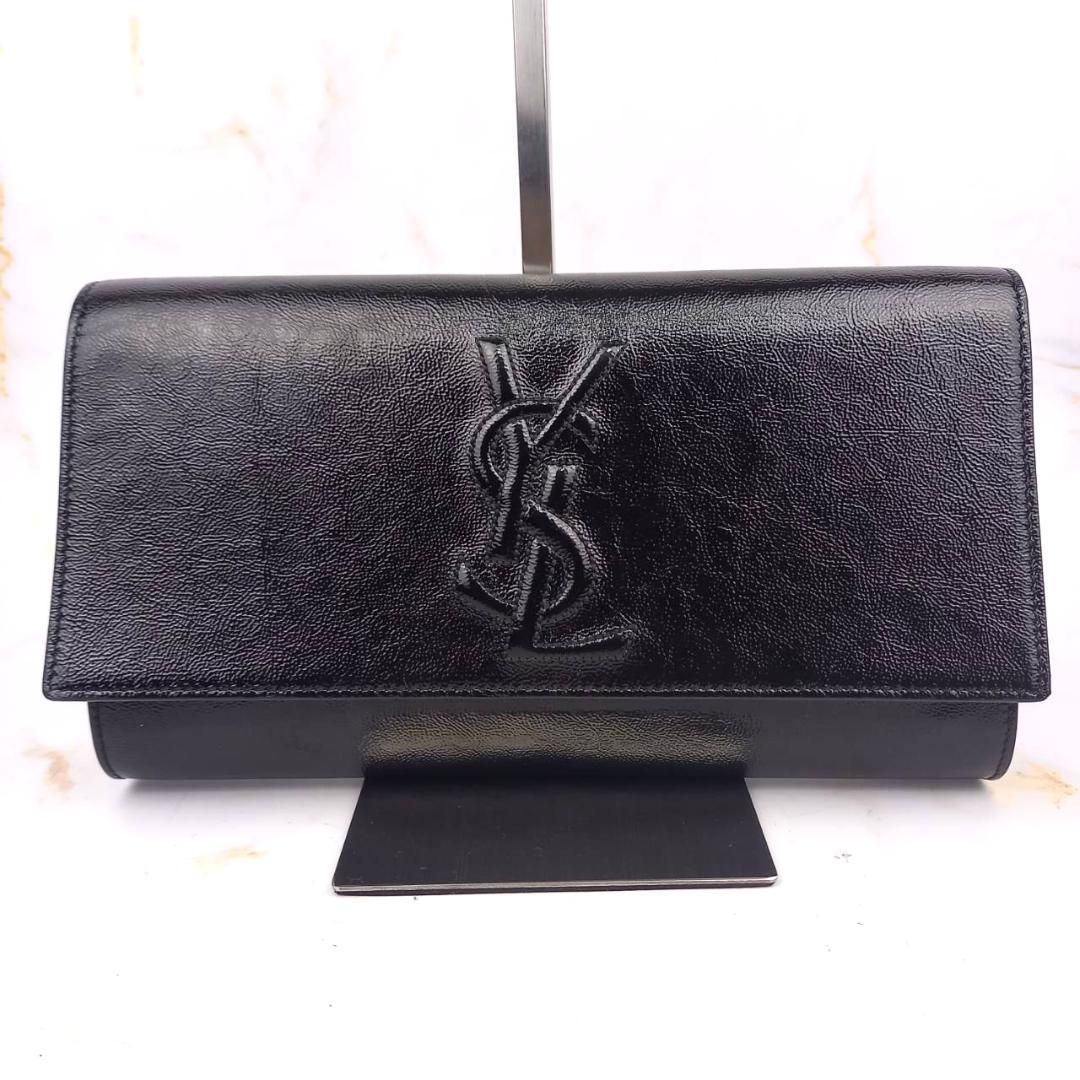 ✨未使用級✨ イヴサンローラン リヴゴーシュ クラッチバッグ セカンドバッグ 黒