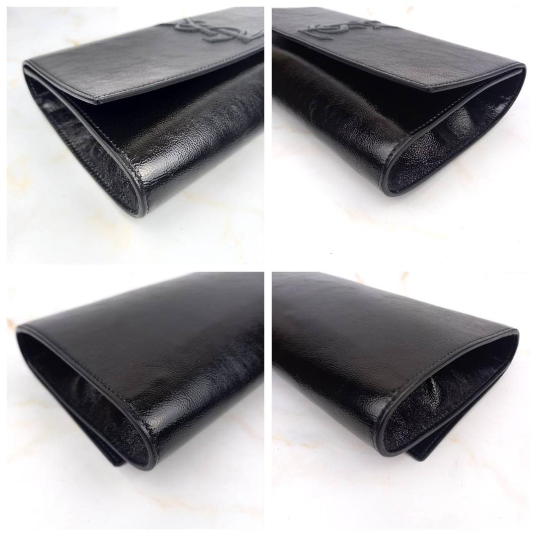 ✨未使用級✨ イヴサンローラン リヴゴーシュ クラッチバッグ セカンドバッグ 黒