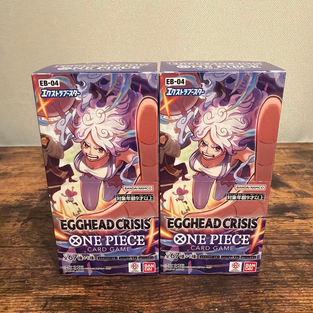 【未開封】ONE PIECE EGGHEAD CRISIS 2BOX