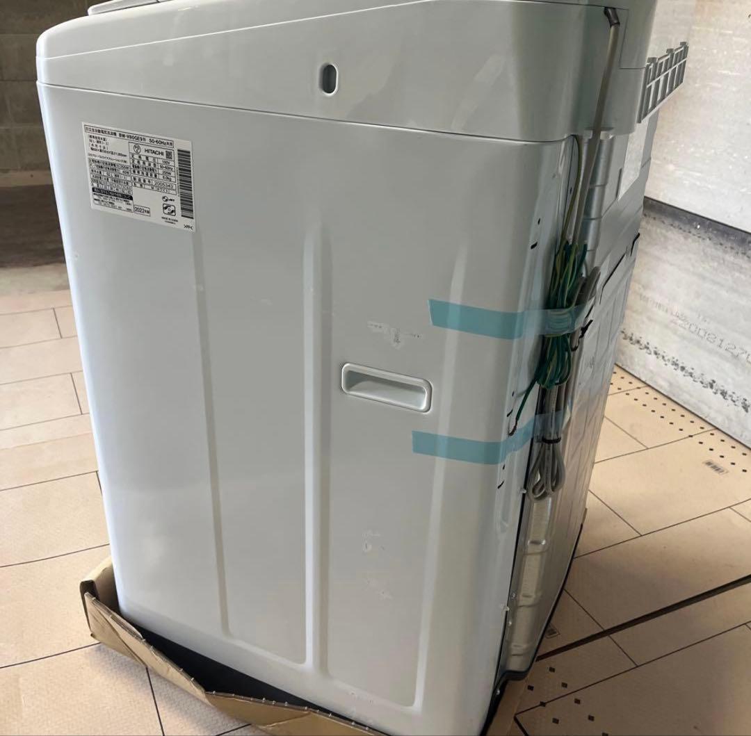 美品⭕️HITACHI Beat Wash BW-V80GE9 縦型洗濯機 8kg