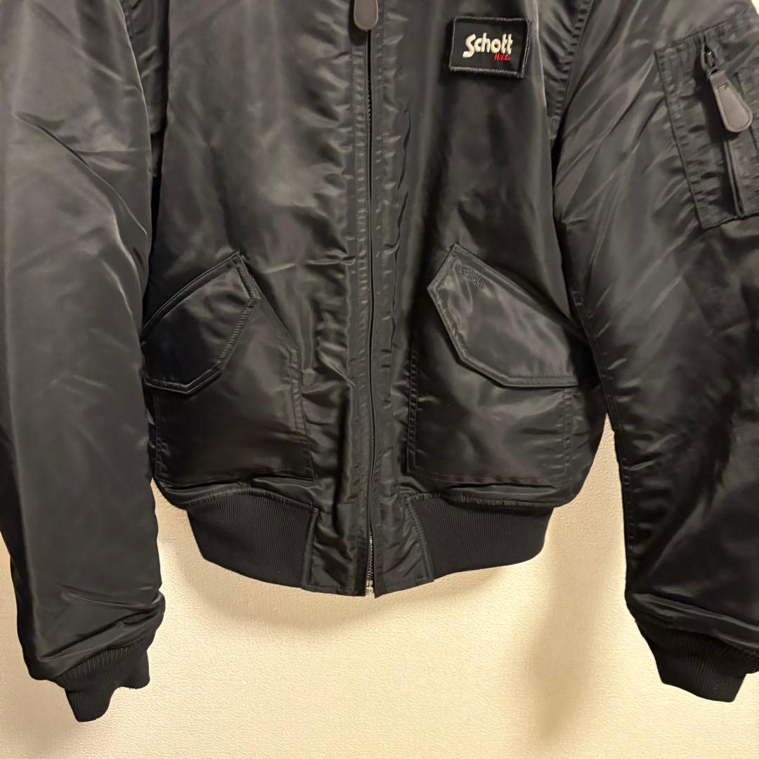 ショット CWU-R　ミリタリー　フライト　ジャケット　ブラック　M