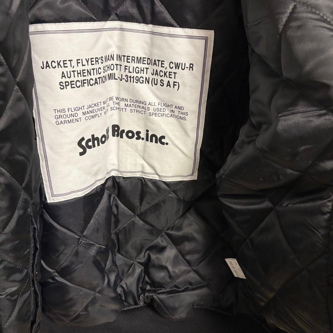 ショット CWU-R　ミリタリー　フライト　ジャケット　ブラック　M
