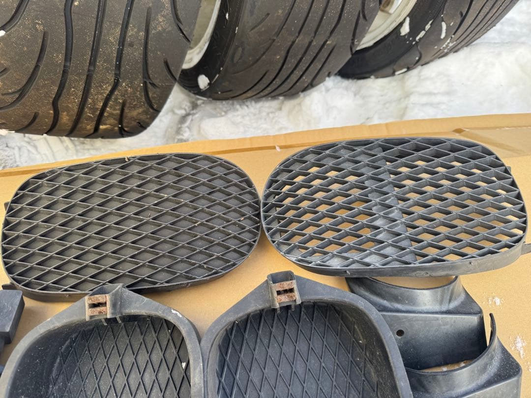 S15シルビア　純正フォグランプ(カバーフルセット)