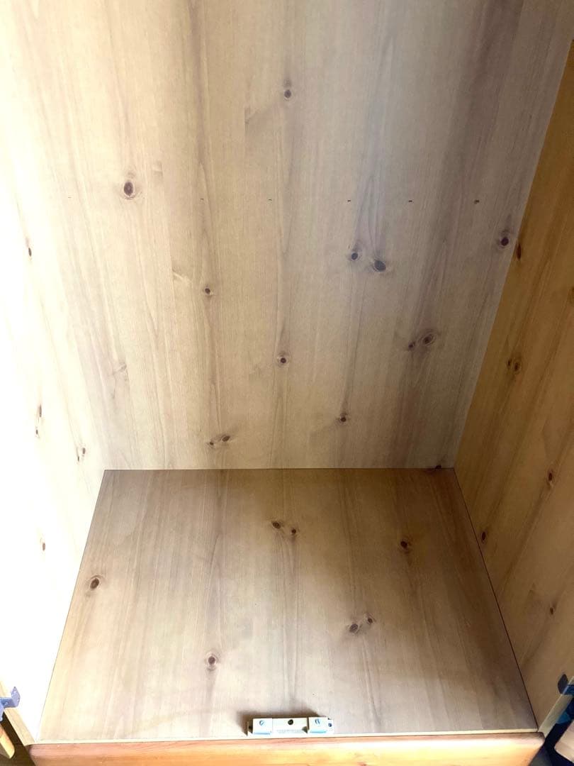 木製　ワードローブ　【送料込】　洋服ダンス