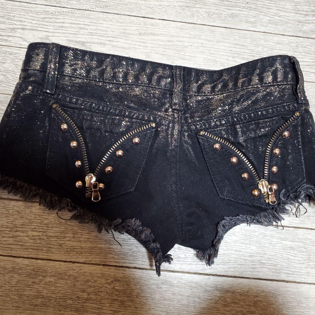 d.i.a 　ラメラメ　デニム　ショートパンツ　平成ギャル