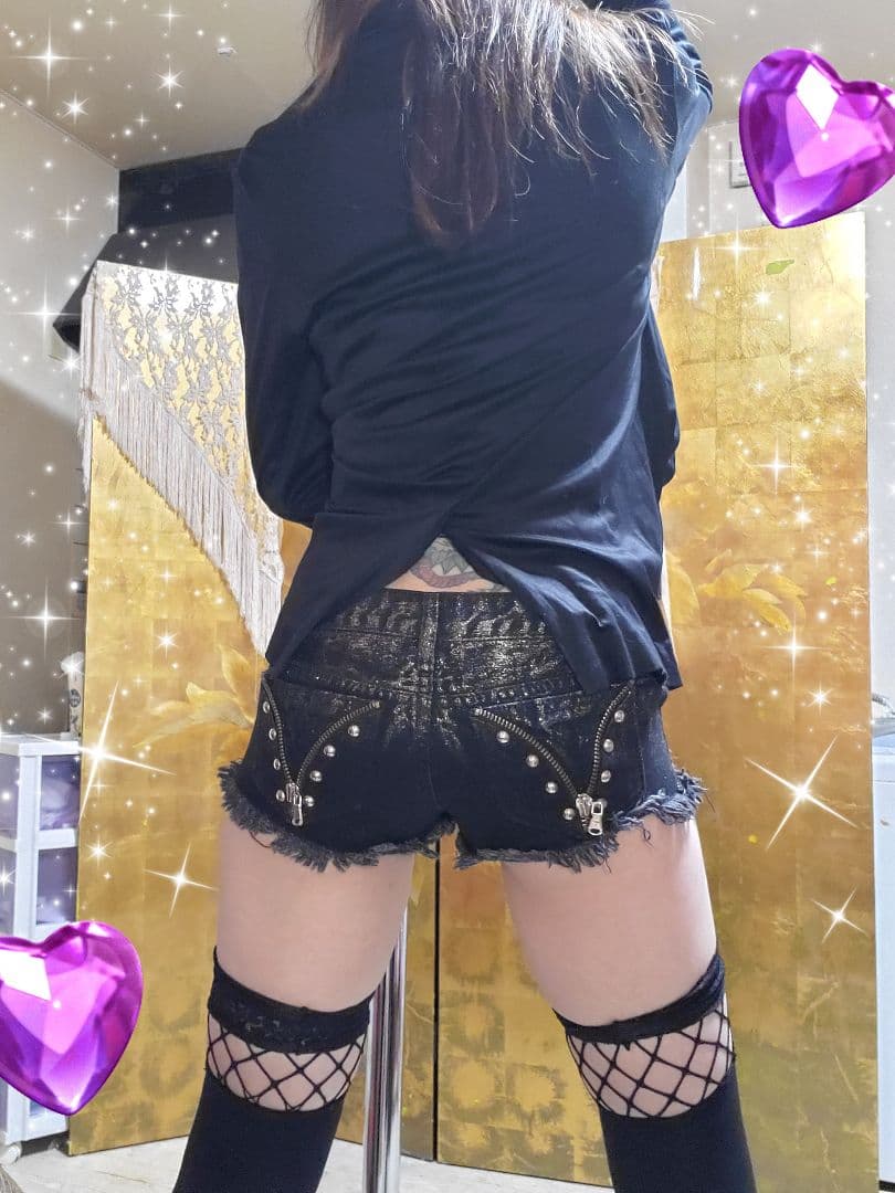 d.i.a 　ラメラメ　デニム　ショートパンツ　平成ギャル