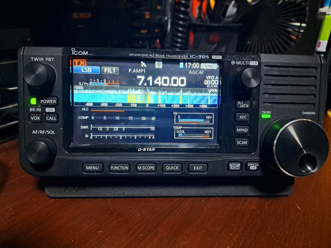 ICOM　IC-705 美品中古　MBF-705 他オマケ有り　動作品