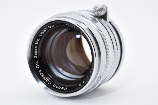 ★希少美品★キヤノンレンズ L 50mm F1.8 希少初期型 #596
