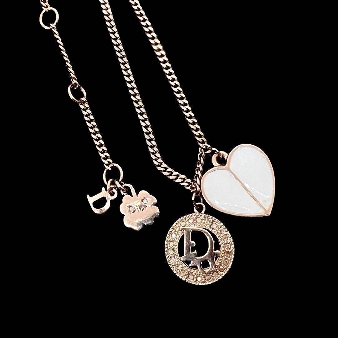 美品✨ Dior クリスチャンディオール ネックレス トロッター ハート