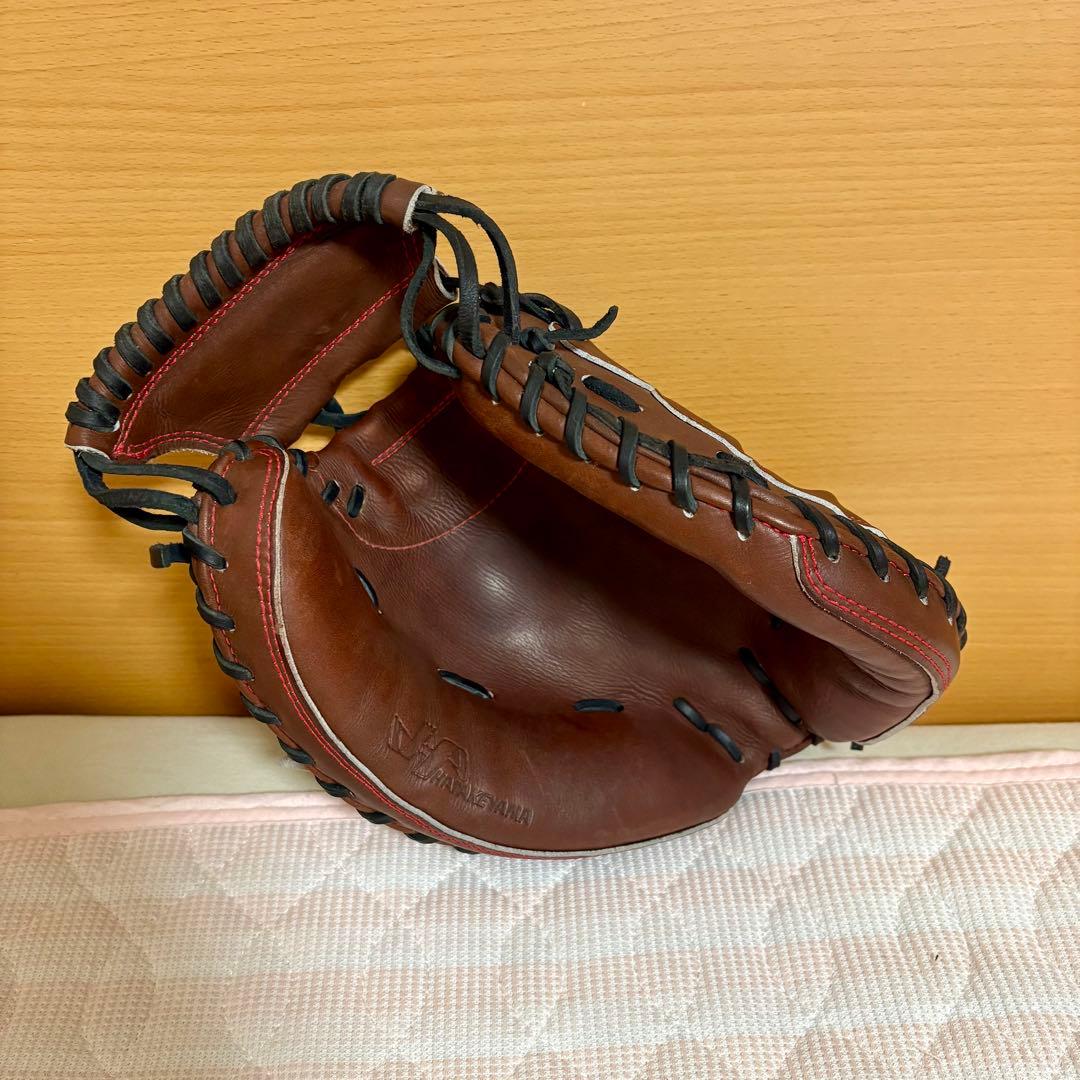 【一生物】ハタケヤマキャッチャーミット硬式用甲斐モデル