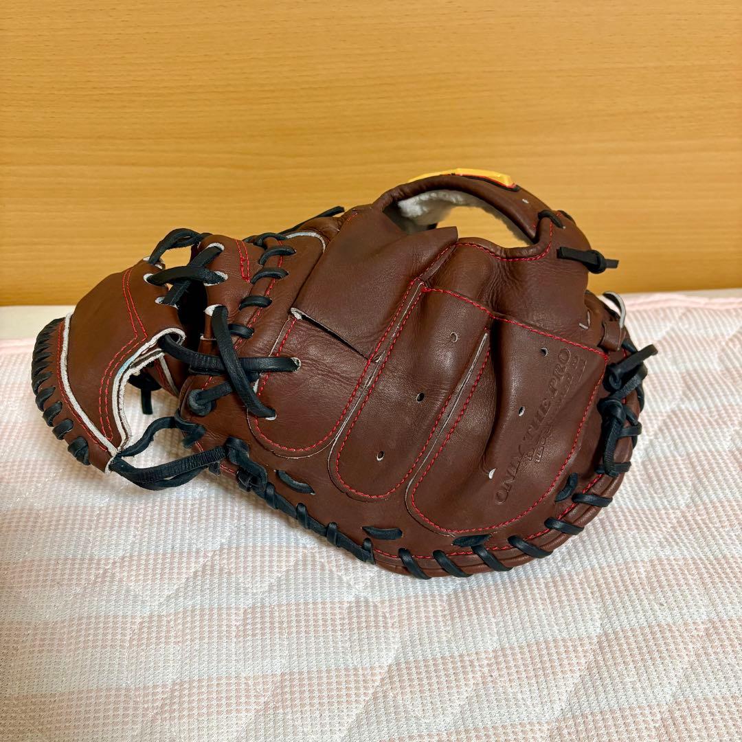 【一生物】ハタケヤマキャッチャーミット硬式用甲斐モデル