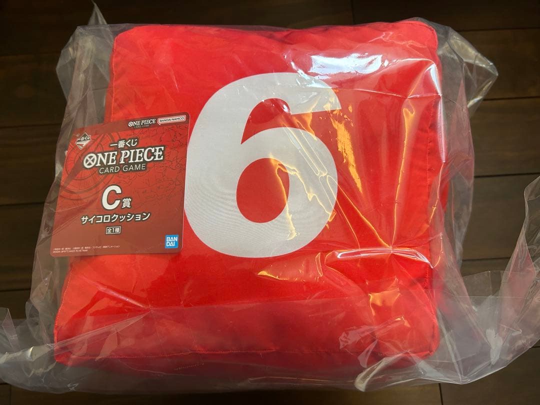 一番くじ　ワンピースカードゲームセット ラストワン、サイコロ、トートバッグ