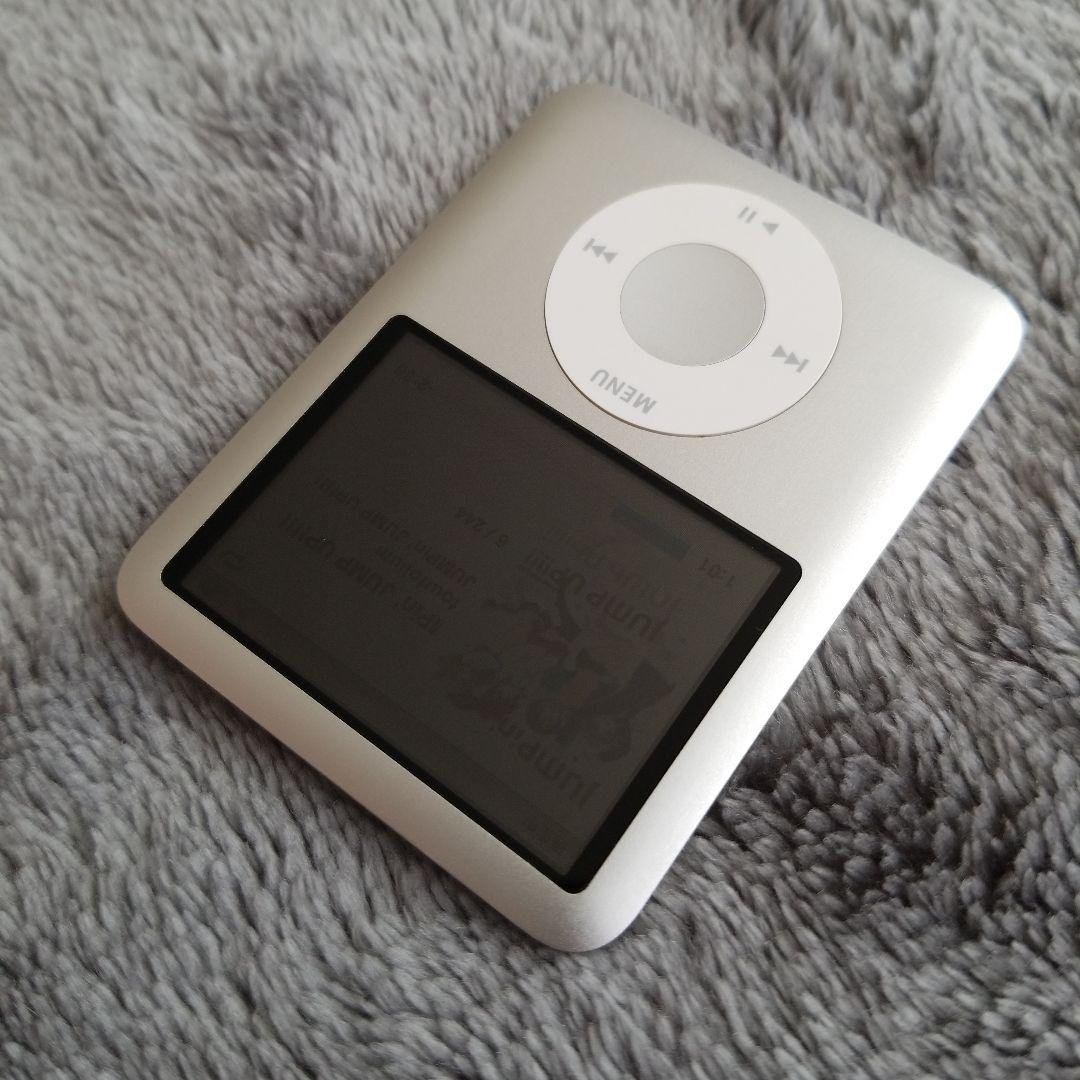 ipod nano 第3世代 8GB A1236 シルバー