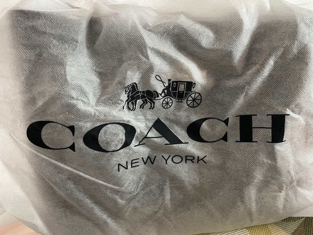COACH トートバッグ　ネイビー