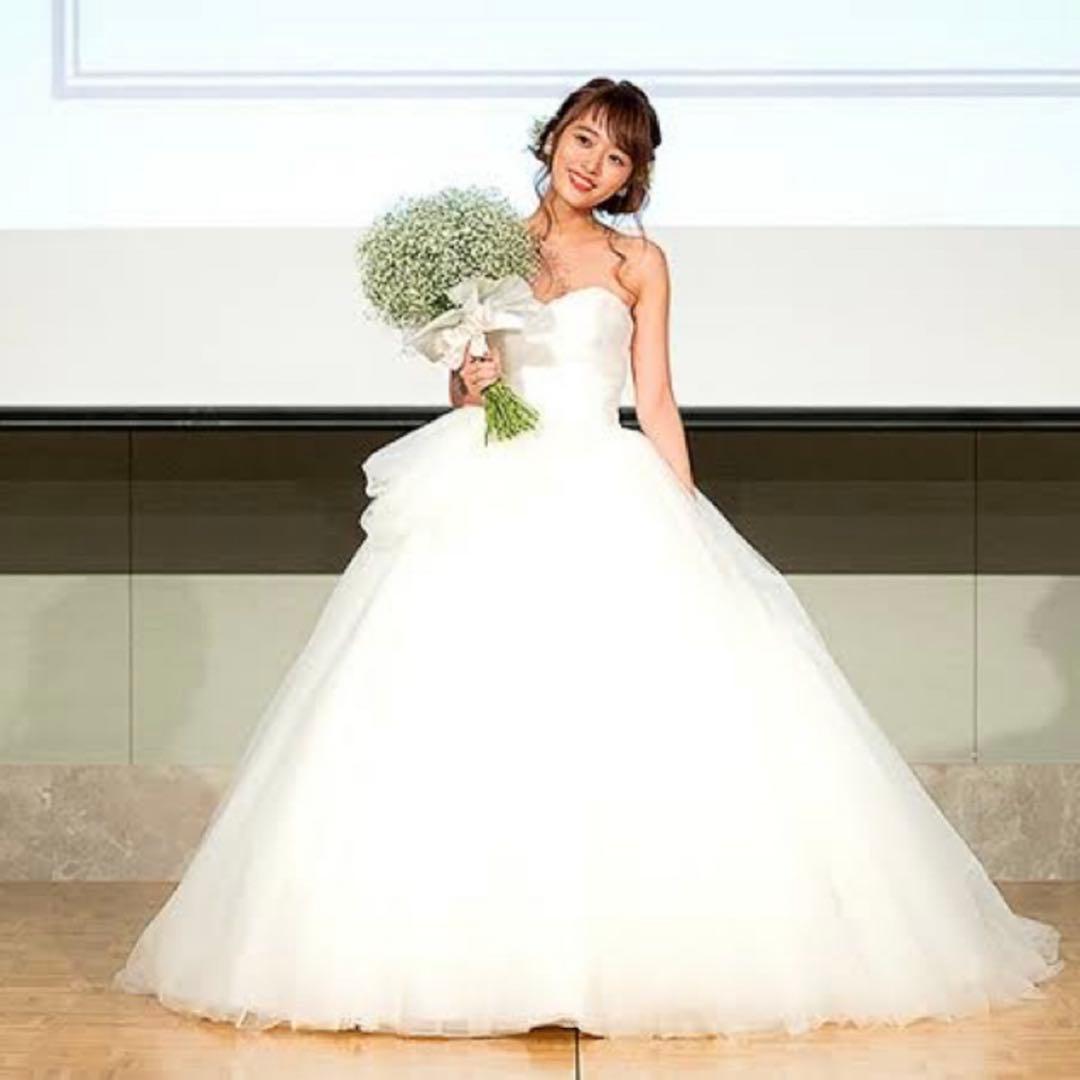 2/14までお値下げ中Aライン ウェディングドレス ワタベウェディング