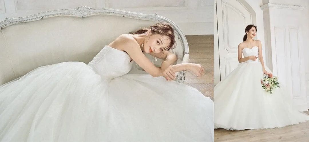 2/14までお値下げ中Aライン ウェディングドレス ワタベウェディング