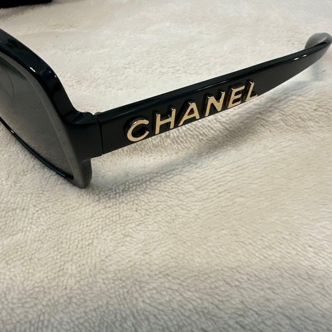 CHANEL シャネル　ブラック　スクエアサングラス サングラス