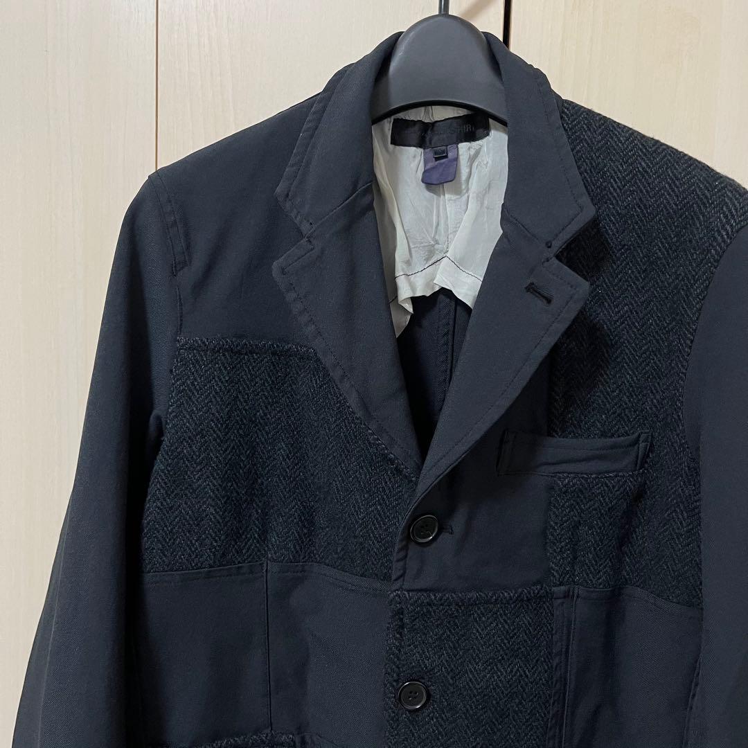 COMME des GARCONS SHIRT パッチワークジャケット
