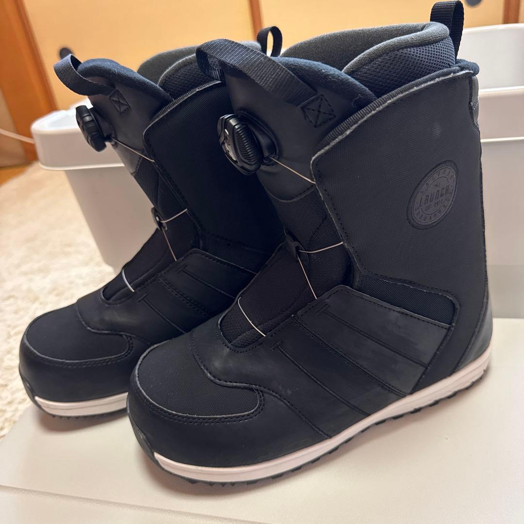 サロモン LAUNCH BOA JR スノーボードブーツ　ブラック　25㎝