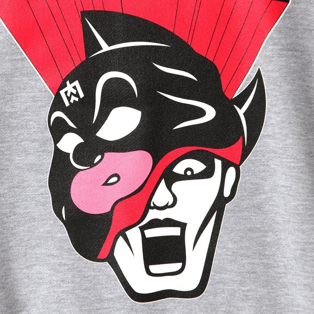 パンクドランカーズ キン肉マン グレートあいつ BIG トレーナー グレーM