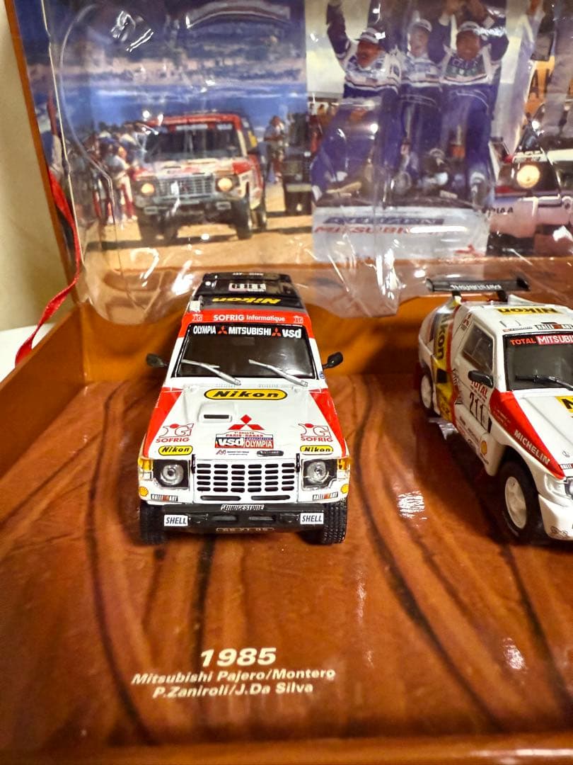 【値下げ】Norev 1/43 三菱パジェロ パリダカ優勝車 6台セット