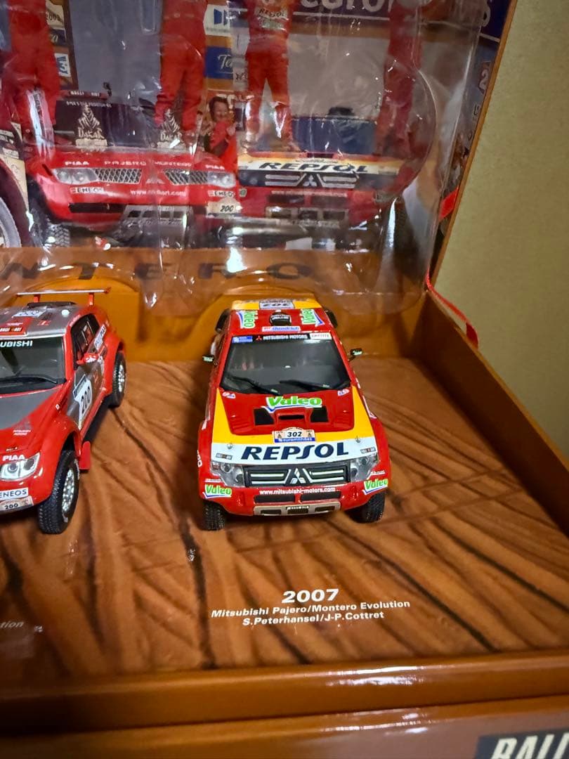 【値下げ】Norev 1/43 三菱パジェロ パリダカ優勝車 6台セット