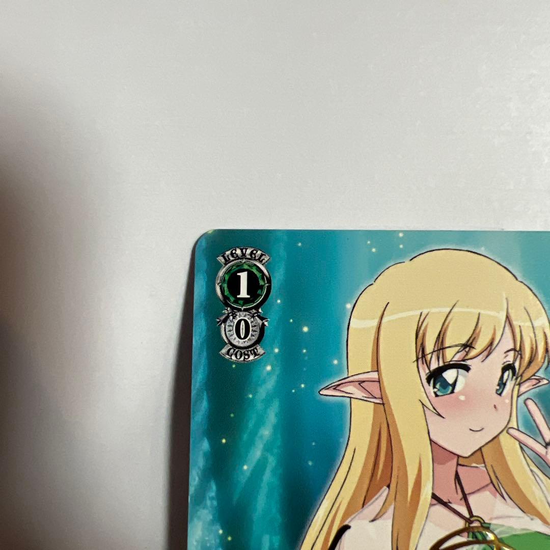 ヴァイスシュヴァルツ　ゼロ使　金色の妖精ティファニア　サイン入り