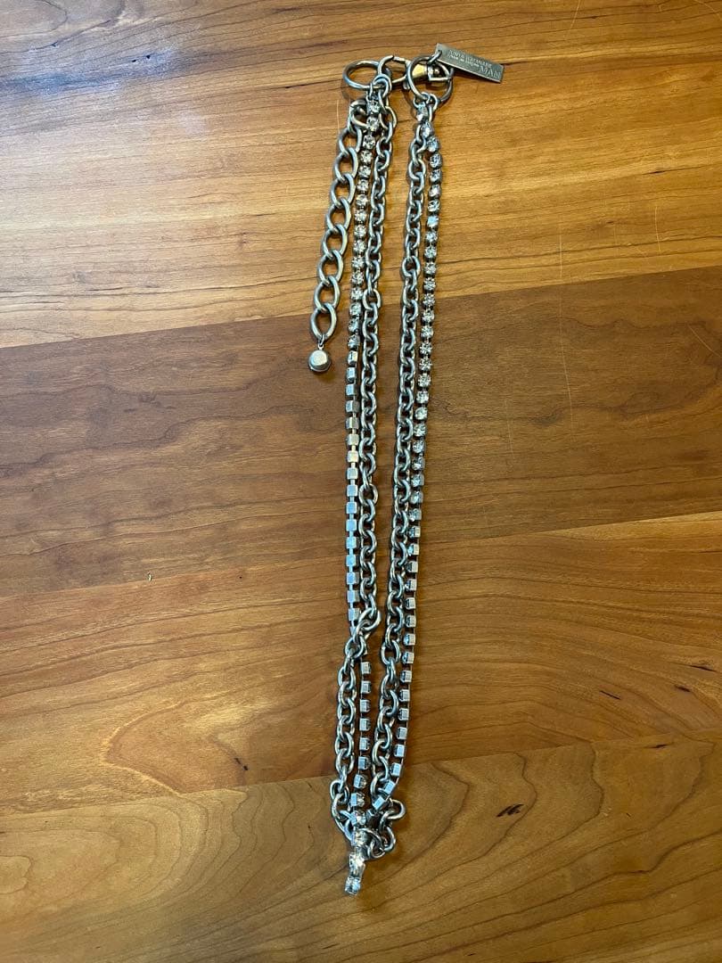 激レア コムデギャルソン ウォレットチェーン ネックレス ジュンヤワタナベ