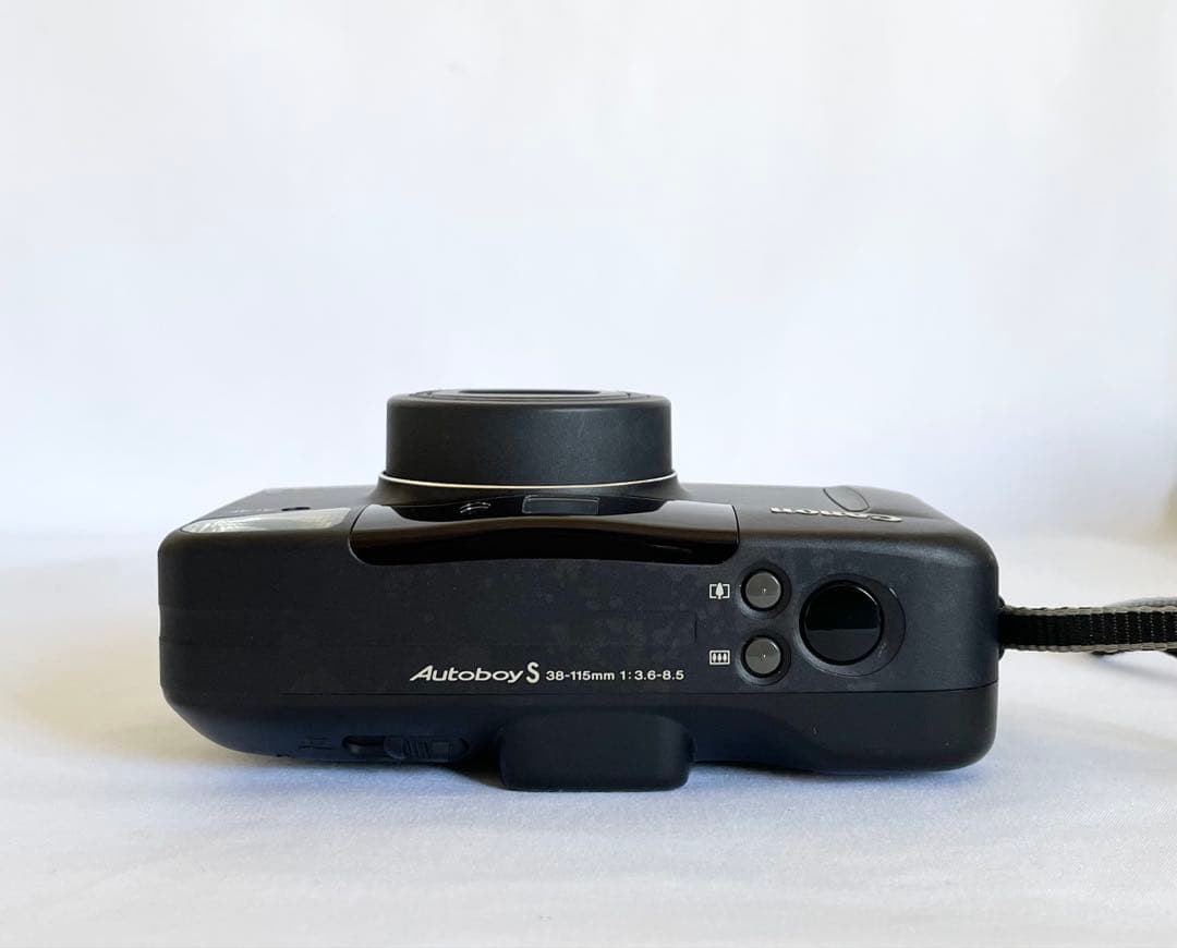 【完動品】Canon Autoboy S ブラック フィルムカメラ 動作確認済み
