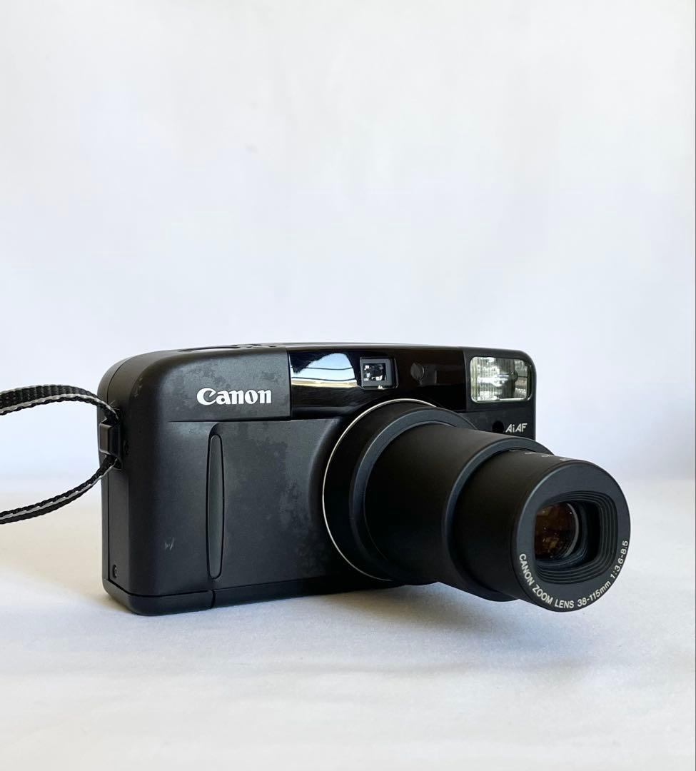 【完動品】Canon Autoboy S ブラック フィルムカメラ 動作確認済み