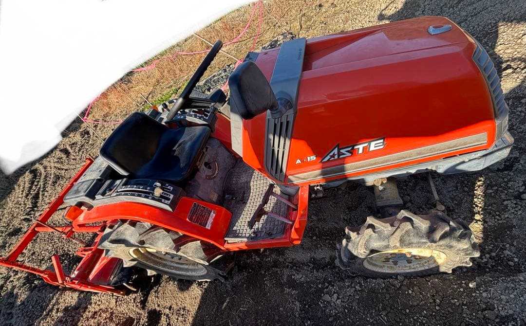 （とー）クボタ　トラクター　A-15 364時間　自動水平/深耕