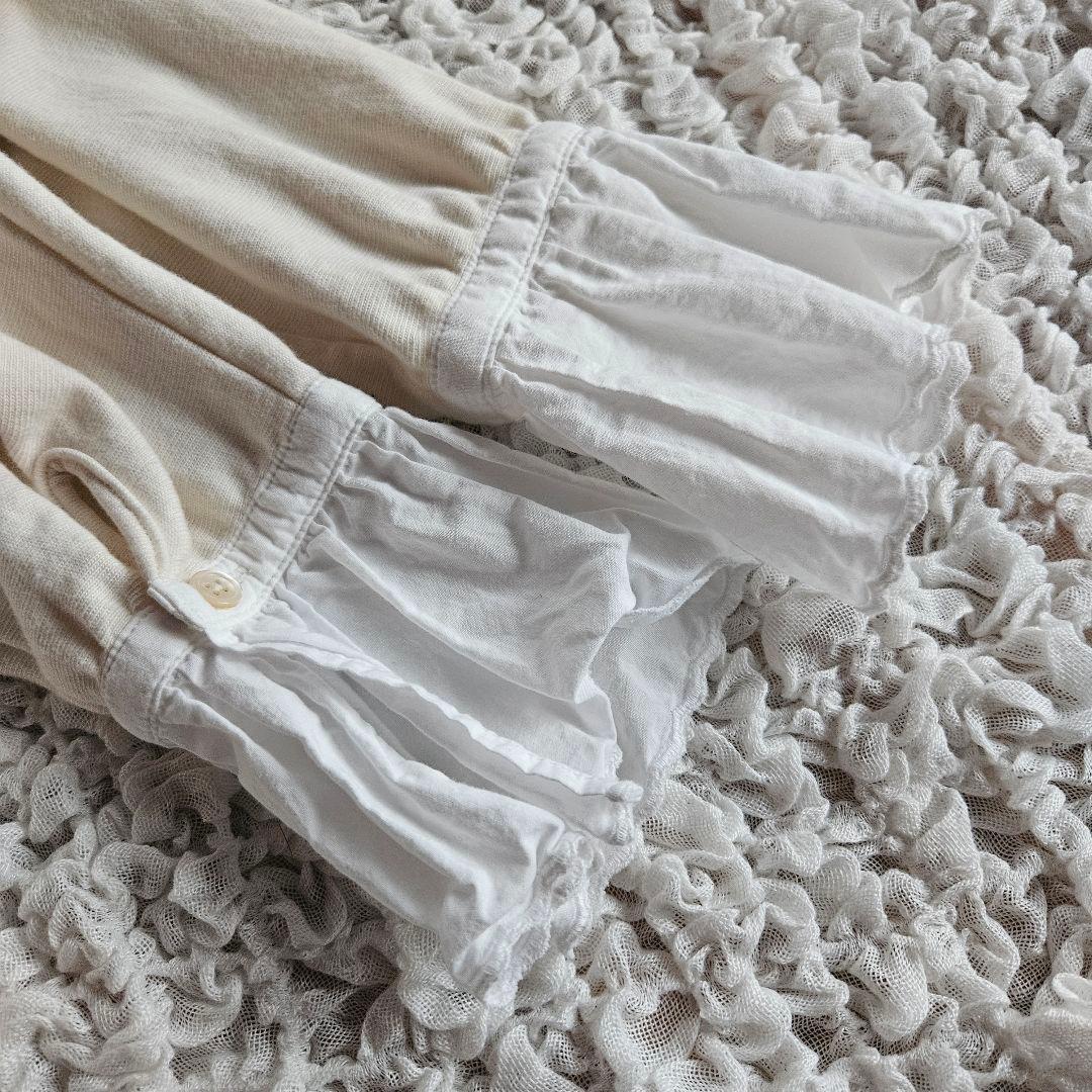 ​GASA＊　袖レース カットソー